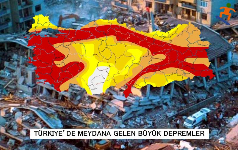 Türkiye’de meydana gelen büyük depremler